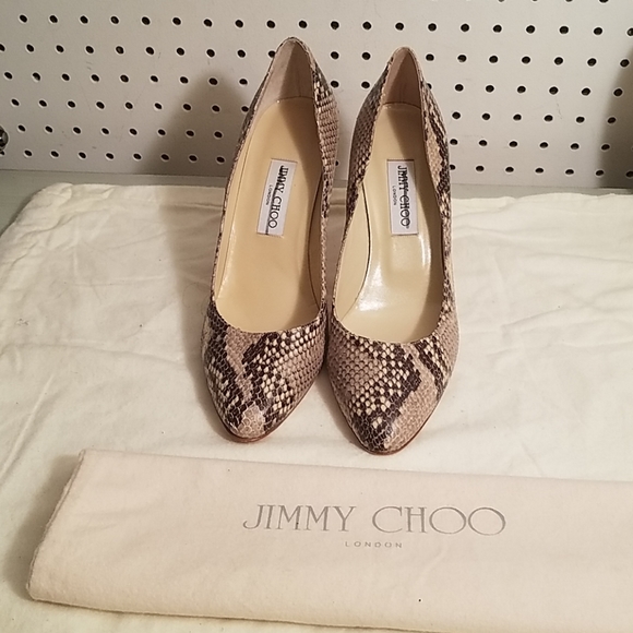 AUTHENTIC JIMMY CHOO PUMPS - Picture 1 of 8